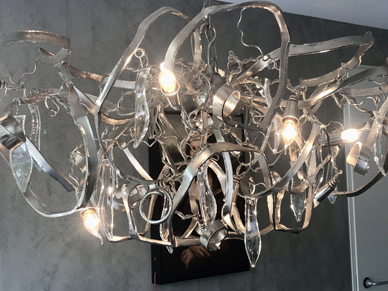 Image 1 of Dutch Design Hanglamp Kroonluchter 140 Cm X 70 Cm