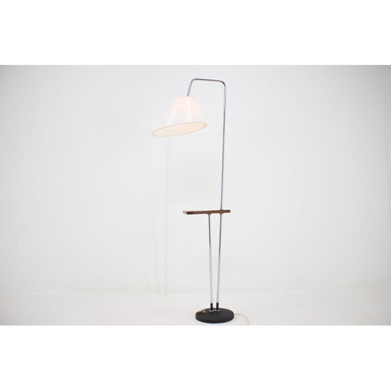 Image 1 of Houten vintage vloerlamp, jaren 1960