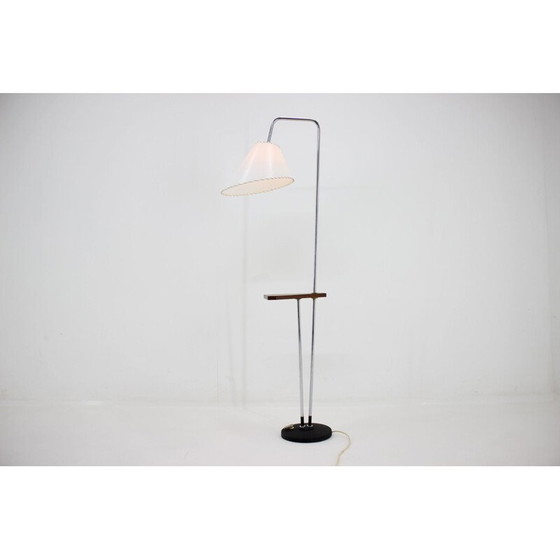 Image 1 of Houten vintage vloerlamp, jaren 1960