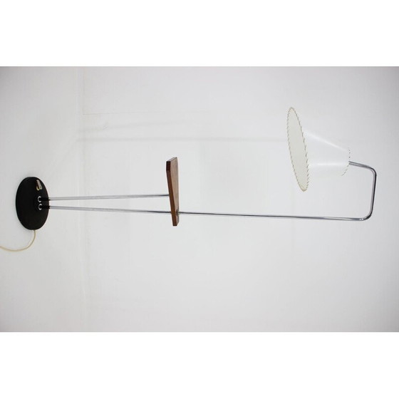 Image 1 of Houten vintage vloerlamp, jaren 1960