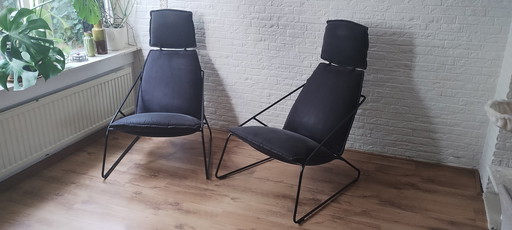 2x Ikea Villstad Fauteuils by Carl Öjerstam