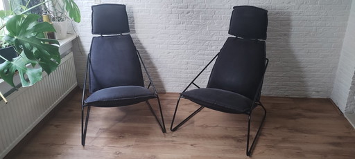 2x Ikea Villstad Fauteuils by Carl Öjerstam