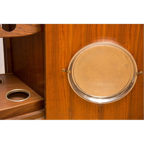 Image 1 of Vintage barmeubilair van walnoot en esdoorn