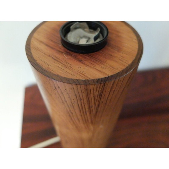 Image 1 of Vintage palissander lamp van Uno en Östen Kristiansson voor Luxus, Zweden 1960