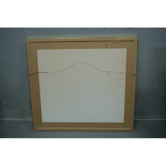 Image 1 of Vintage "Boten" aquarel door Martin Emond, jaren 1950