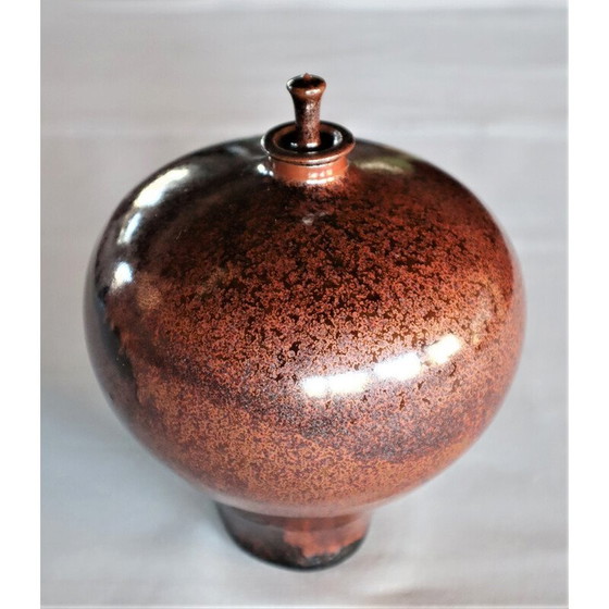 Image 1 of Vintage porseleinen doosje van Xavier Duroselle, 1990