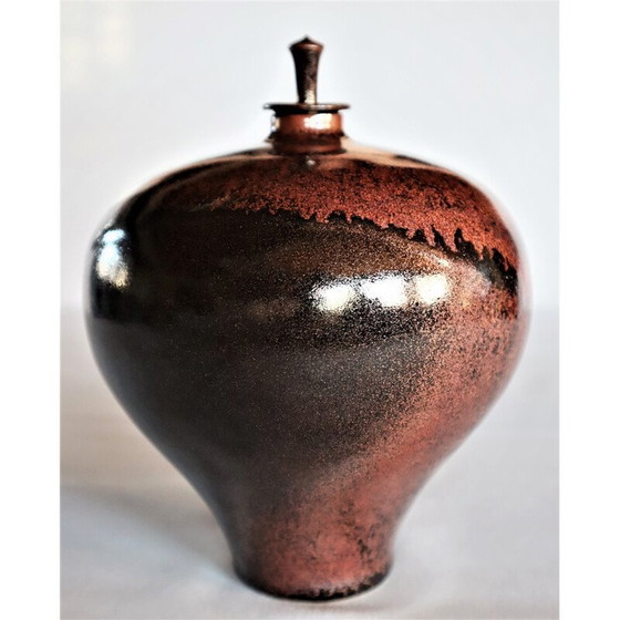 Image 1 of Vintage porseleinen doosje van Xavier Duroselle, 1990