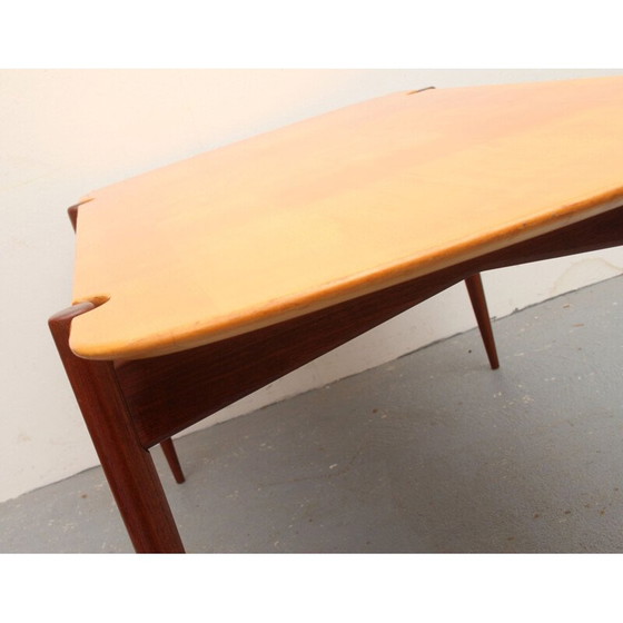 Image 1 of Scandinavische mapleteak salontafel, 1950