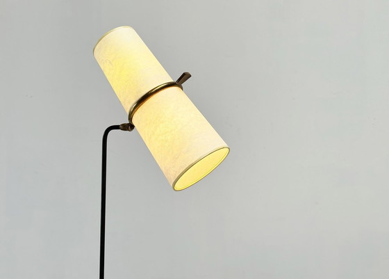 Image 1 of Franse staande lamp uit 1950 door Lunel