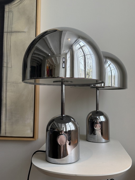 2x Tom Dixon Bell tafellamp