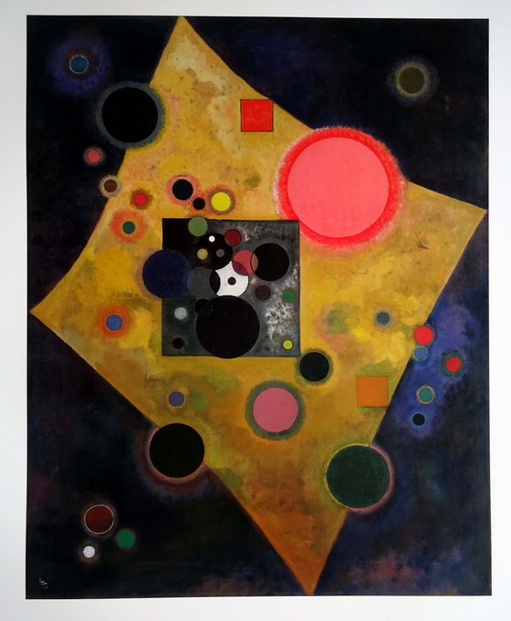 Image 1 of Wassily Kandinsky - Akzent In Rosa 1926 - Achenbach Kunstuitgave 1989