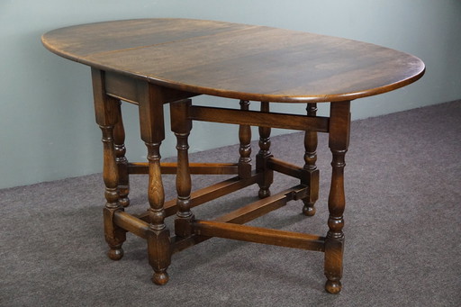 Eikenhouten Engelse gateleg tafel