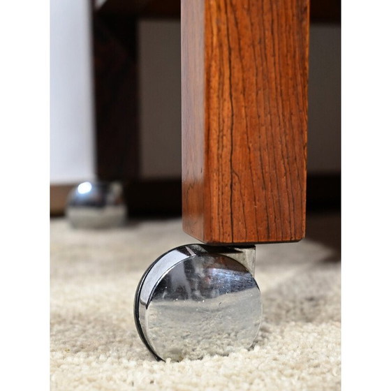 Image 1 of Vintage Rio palissander rolbar van Torbjørn Afdal voor Bruksbo, Noorwegen 1960