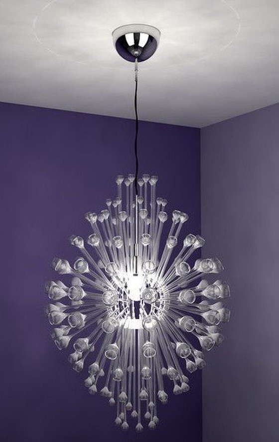 Image 1 of  Ikea Sputnik Space Age Chandelier Marcus Arvonen