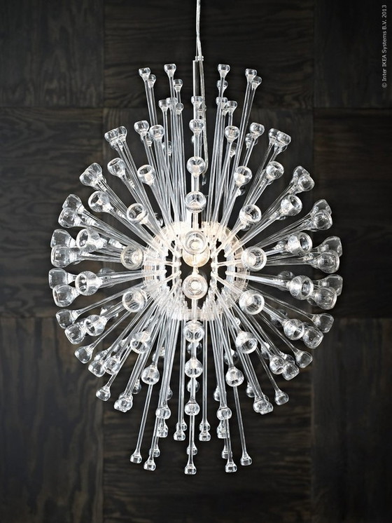 Image 1 of  Ikea Sputnik Space Age Chandelier Marcus Arvonen