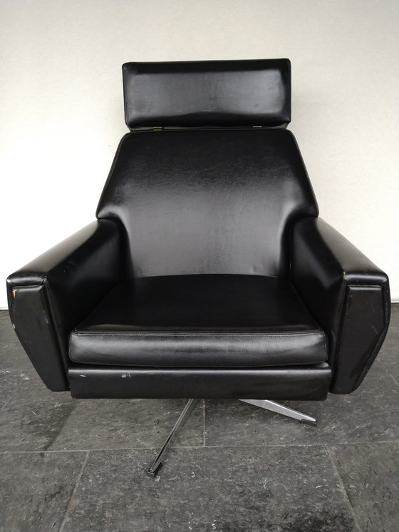 Image 1 of luxe draaifauteuil jaren '60