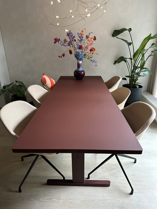 Hay Eettafel Bourgondisch Rood