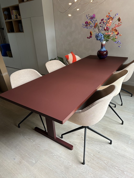 Hay Eettafel Bourgondisch Rood