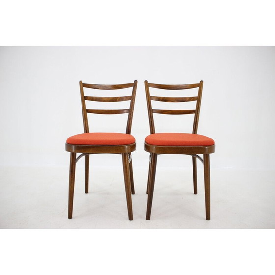 Image 1 of Set van 4 vintage stoelen, Tsjecho-Slowakije 1965