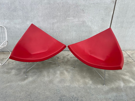 Image 1 of SET VAN 2x VITRA GEORGE NELSON COCONUT CHAIR