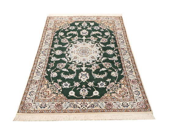 Image 1 of Elegant Perzisch Tapijt Handgeknoopt Nain 9 Lah- Afmetingen. 154 X 101 cm -Nr.466226-01