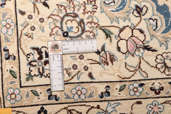 Image 1 of Elegant Perzisch Tapijt Handgeknoopt Nain 9 Lah- Afmetingen. 154 X 101 cm -Nr.466226-01