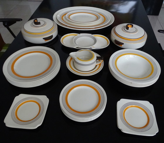 Image 1 of Art Deco Royal Doulton Engeland servies set