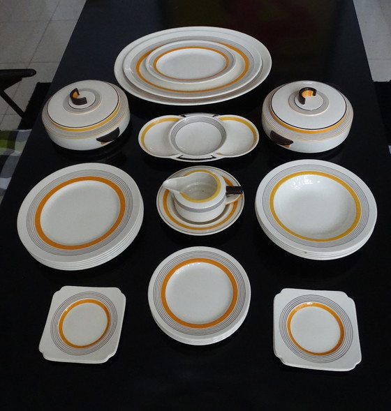 Image 1 of Art Deco Royal Doulton Engeland servies set