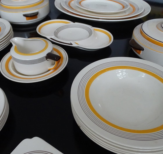 Image 1 of Art Deco Royal Doulton Engeland servies set