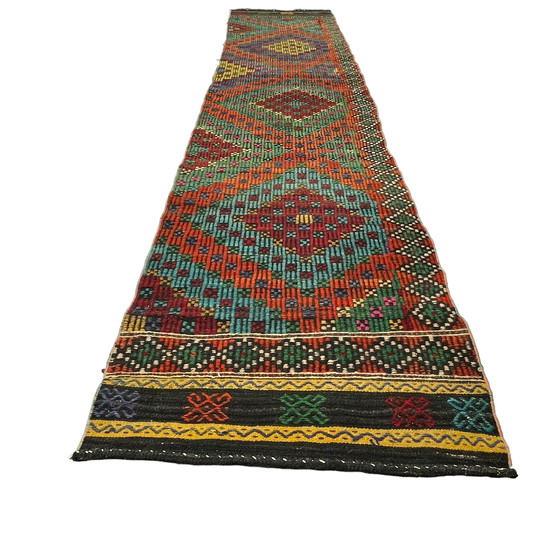 Image 1 of Vintage Anatolische Turkse Kelim