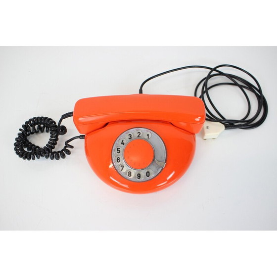 Image 1 of Mid-eeuwse functionele Tesla-telefoon, Tsjecho-Slowakije 1982