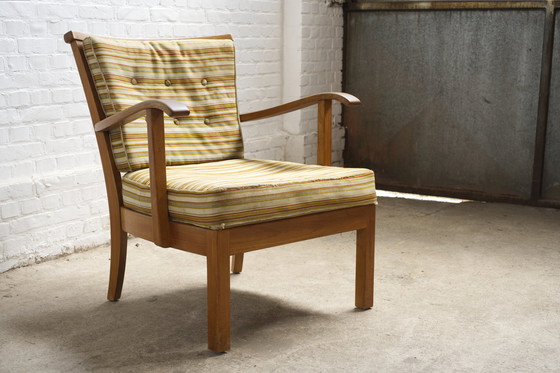 Image 1 of Fritz Hansen fauteuil jaren 40