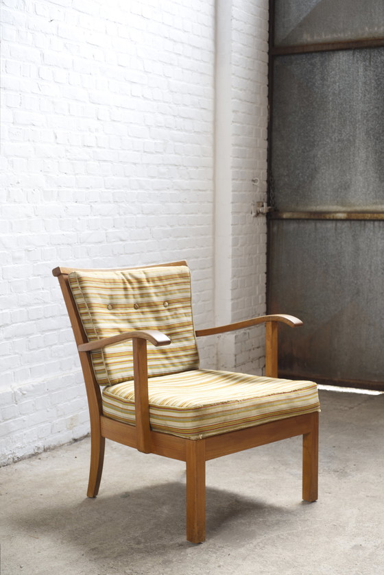 Image 1 of Fritz Hansen fauteuil jaren 40