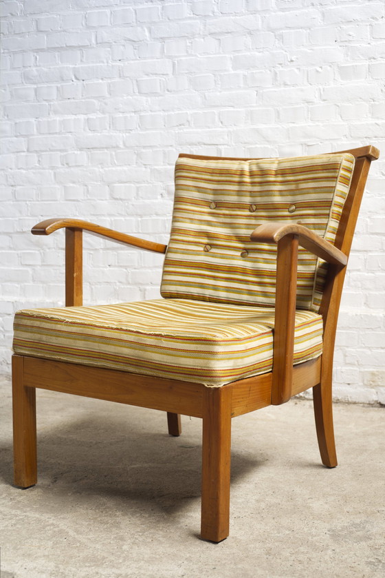 Image 1 of Fritz Hansen fauteuil jaren 40