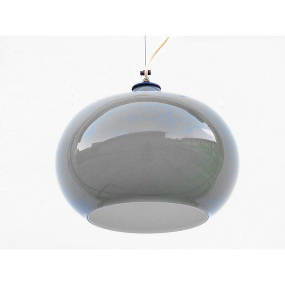 Image 1 of Vintage Plafondlamp in glas Alessandro Pianon Lumen Italië 1960