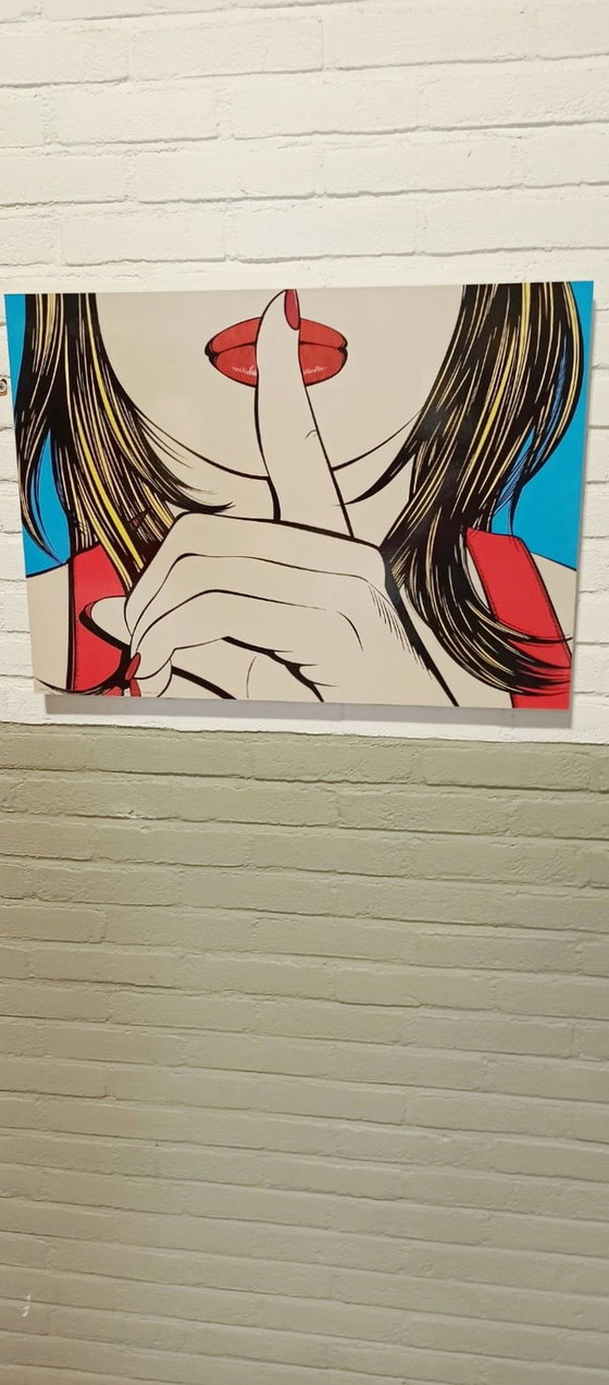 Image 1 of Sssshhh, Deborah Azzopardi voor Ikea Pop Art Poster