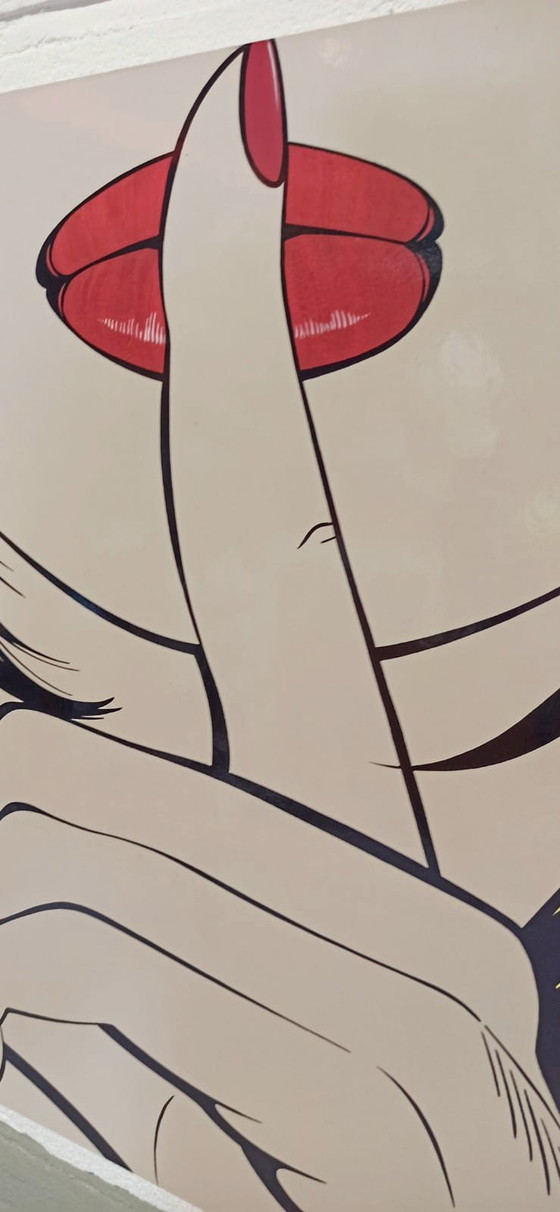 Image 1 of Sssshhh, Deborah Azzopardi voor Ikea Pop Art Poster