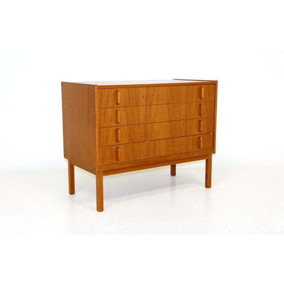 Image 1 of Scandinavische vintage teakhouten ladekast van Bodafors, Zweden 1960