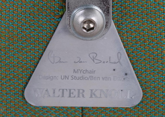 Image 1 of Walter Knoll MYchair fauteuil groen geel