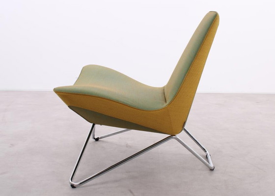 Image 1 of Walter Knoll MYchair fauteuil groen geel