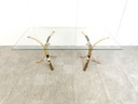 Vintage koperen eettafel, jaren 70