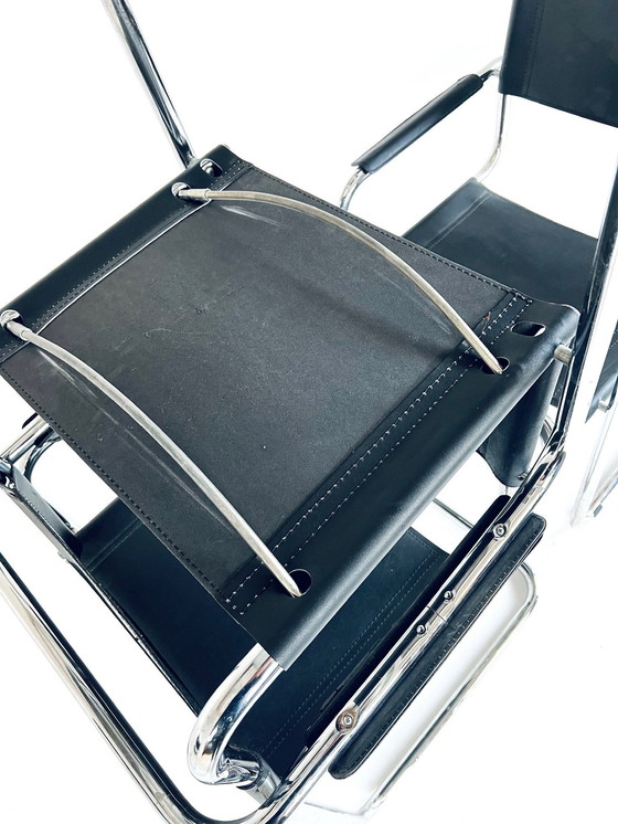 Image 1 of 4x Vintage Buisframe Stoelen ‘70