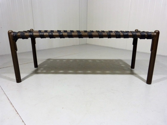 Image 1 of Vintage industrieel bankje