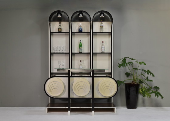 Image 1 of Cocktail Dry Bar In De Stijl Van Joe Colombo - Italië, jaren '70