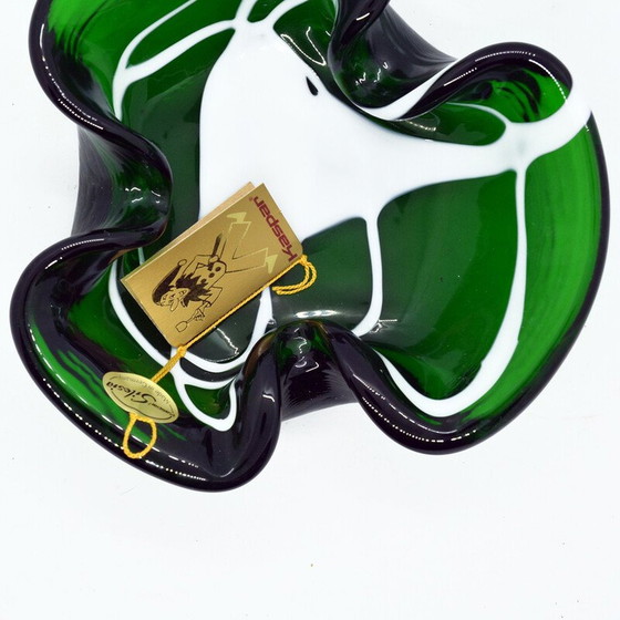 Image 1 of Vintage glazen asbak van Kaspar, Duitsland 1970