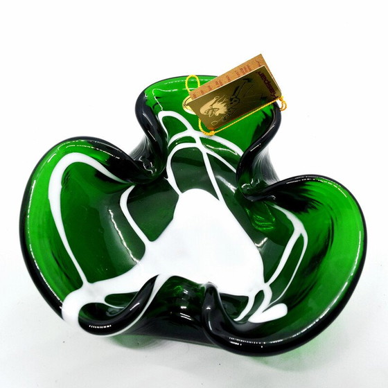 Image 1 of Vintage glazen asbak van Kaspar, Duitsland 1970