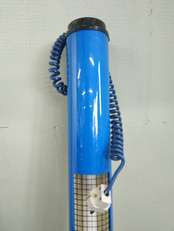 Image 1 of Vintage Pop Art Plastic Jaren 80 Fluorecent Tube Plafond Lamp