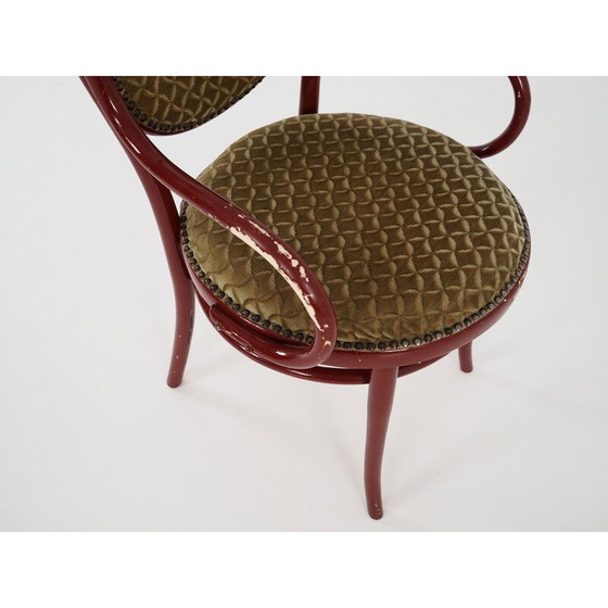 Image 1 of Vintage gebogen houten stoel van Thonet