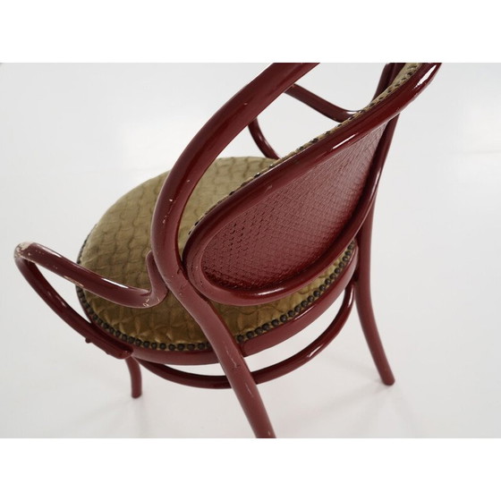 Image 1 of Vintage gebogen houten stoel van Thonet