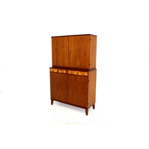 Vintage mahoniehouten kast van Carl Malmsten voor Joc, jaren 1970